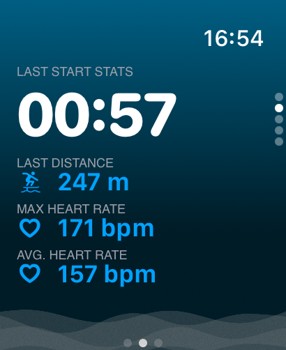 Apple Watch App-last dock start attempt